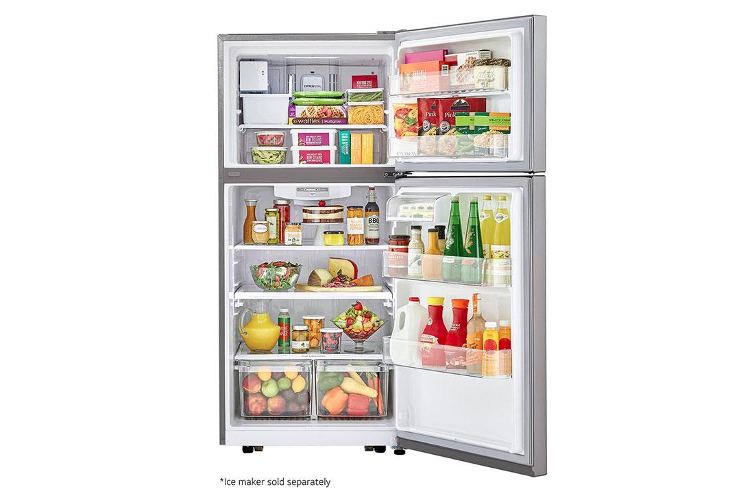 Lg Ltcs20120s Large 30 Inch Wide Top Freezer Refrigerator Lg Usa Lg Ltcs20120s Large 30 Inch Wide Top Freezer Refrigerator Lg Usa
