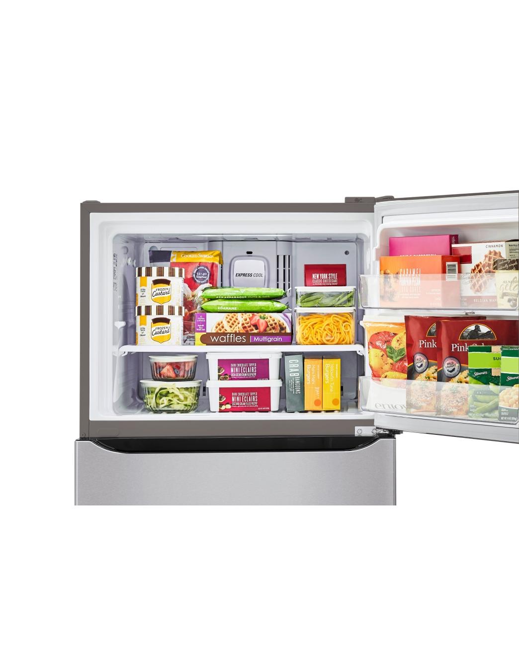 LG LTCS20120S Large 30 Inch Wide Top Freezer Refrigerator LG USA