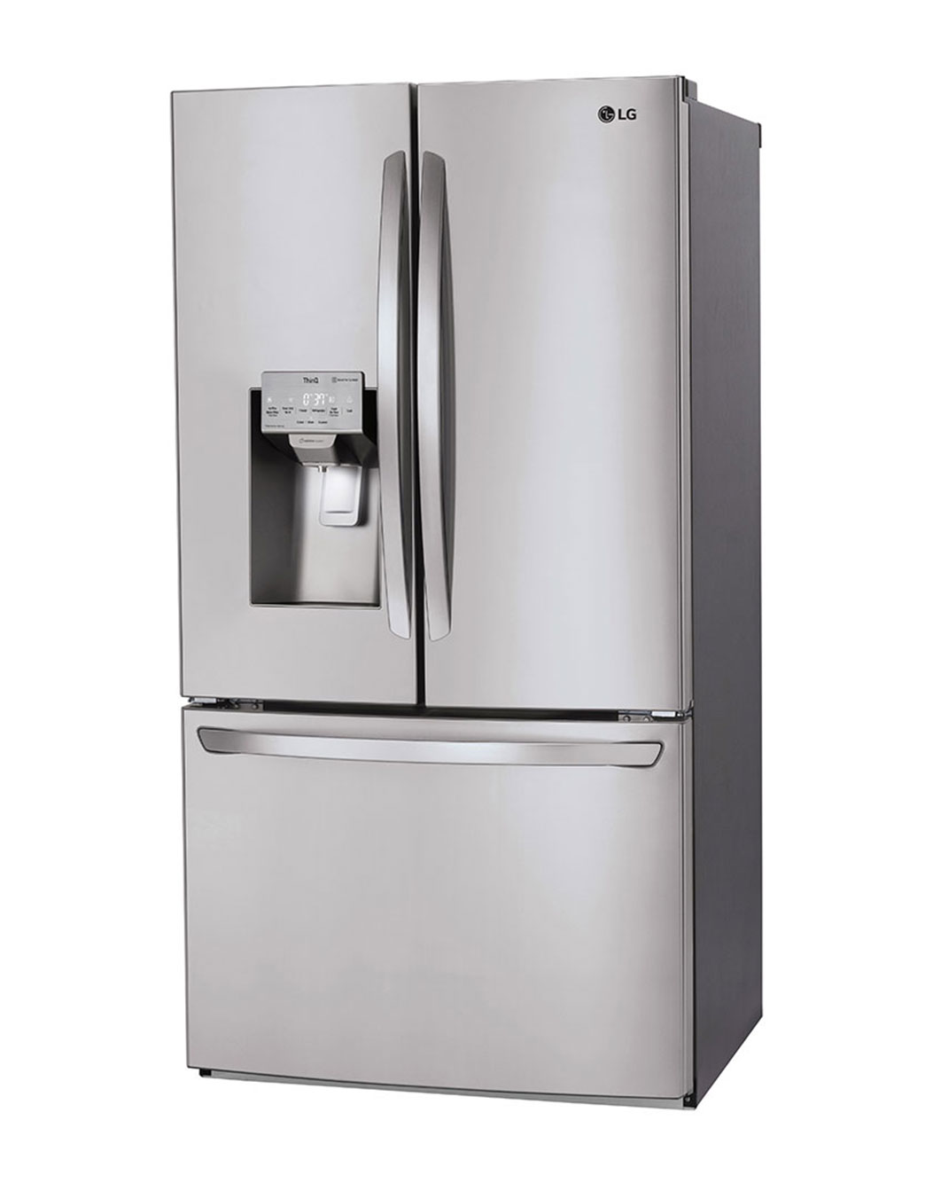 LG 22 cu. ft. French Door CounterDepth Refrigerator (LFXC22526S)