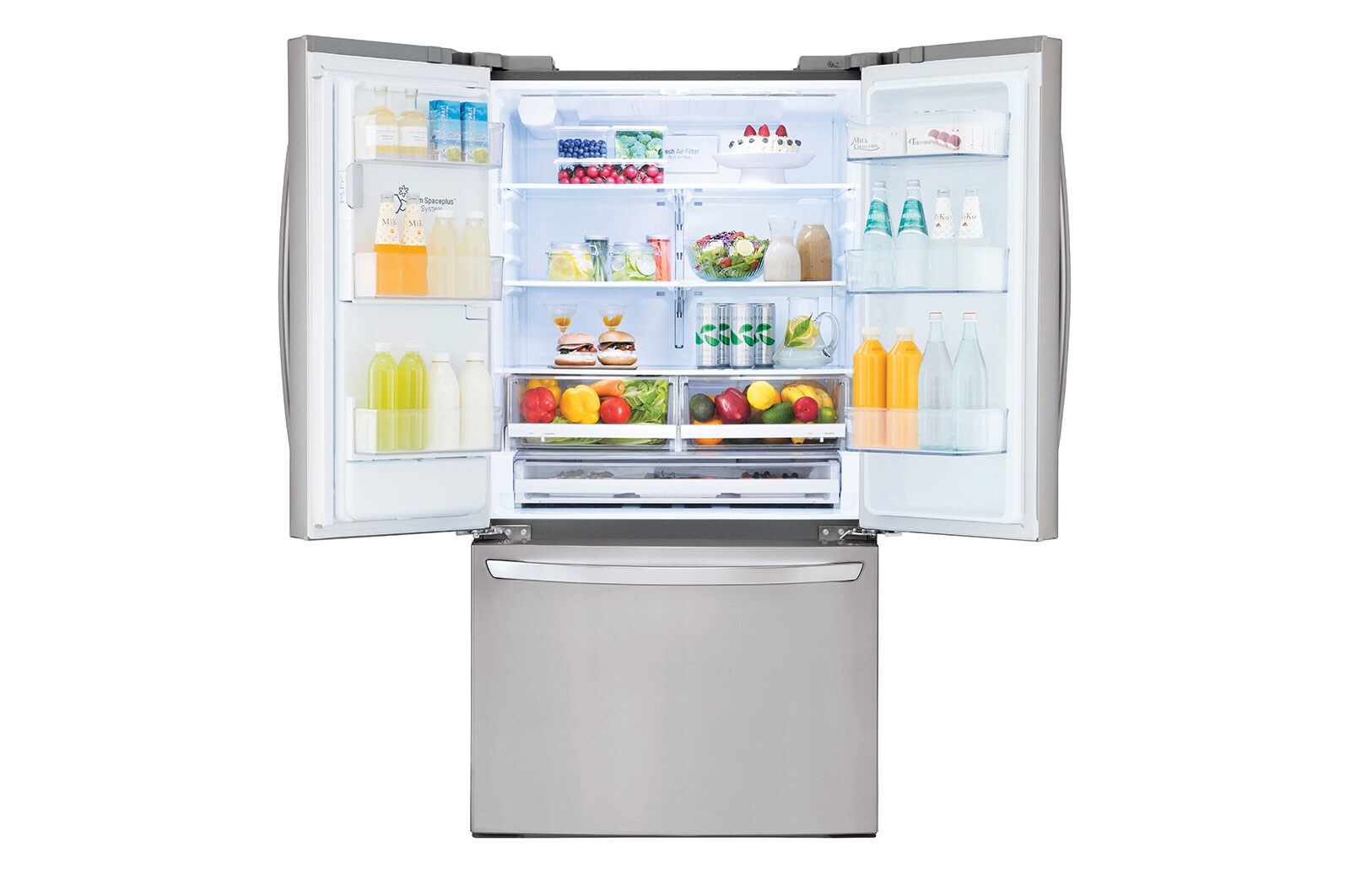 LG 22 cu. ft. Smart wifi Enabled French Door CounterDepth