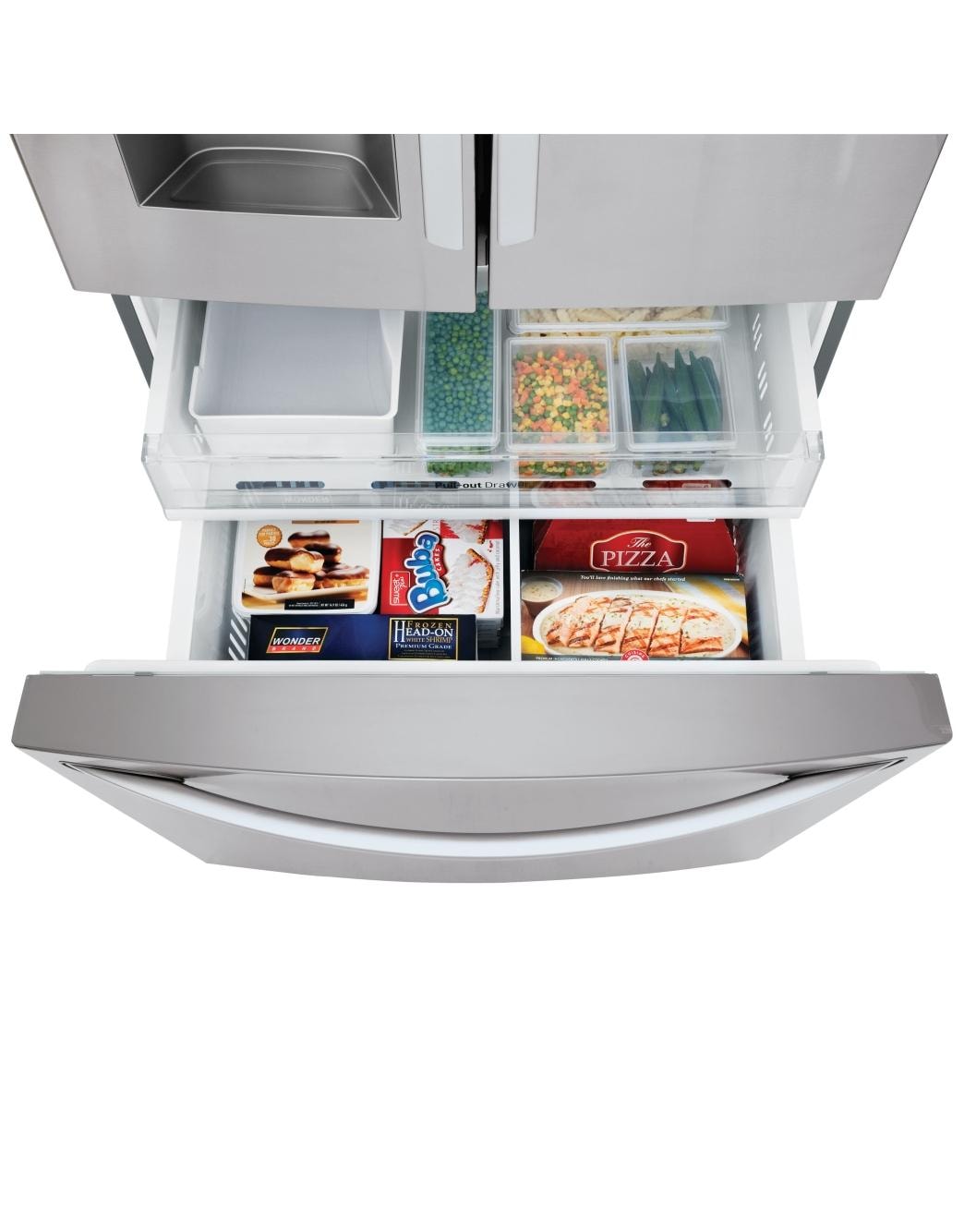 LG LFXC22526S 22 cu. ft. French Door CounterDepth Refrigerator LG USA