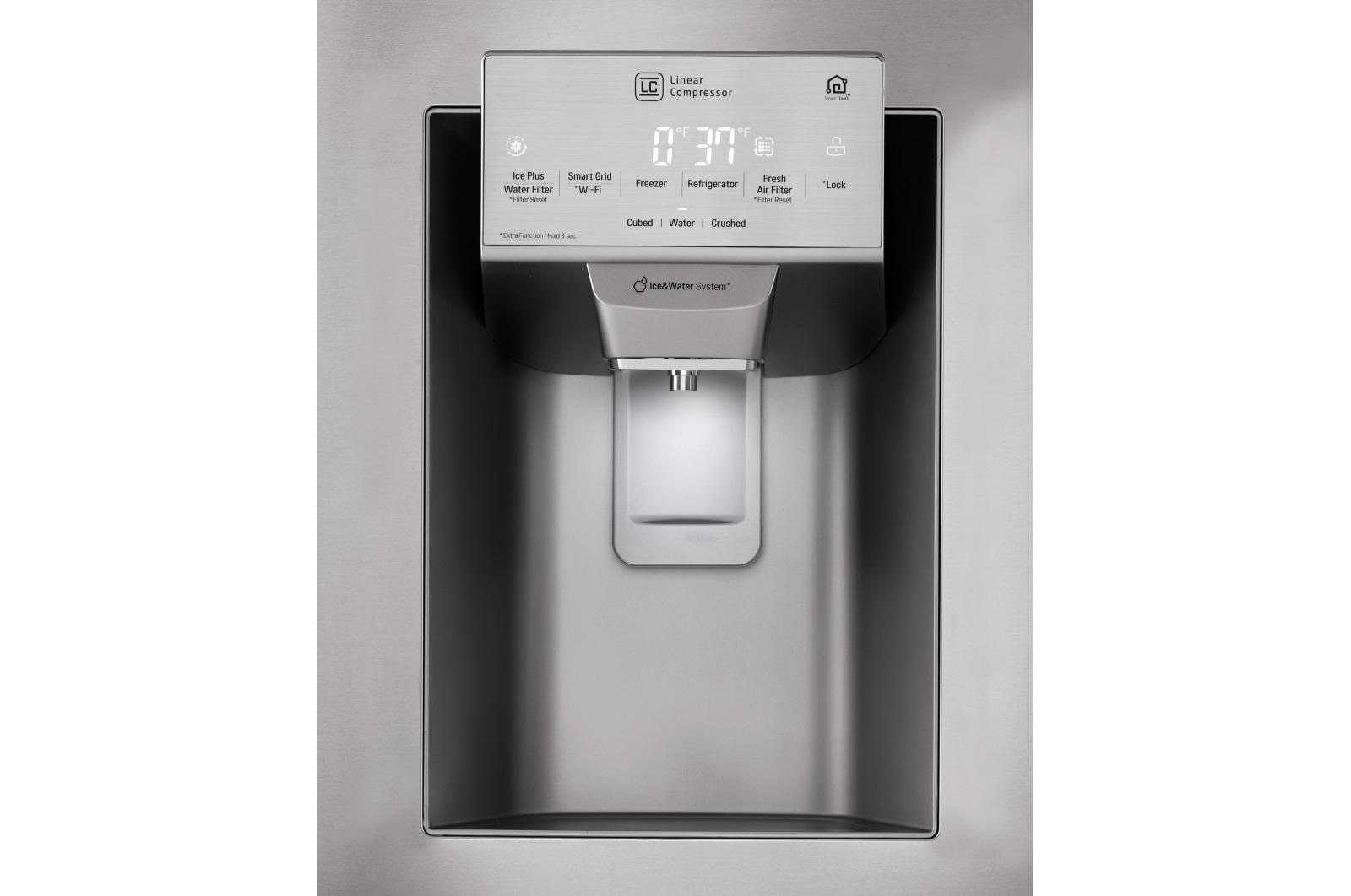 LG LFXC22526S 22 cu. ft. French Door CounterDepth Refrigerator LG USA