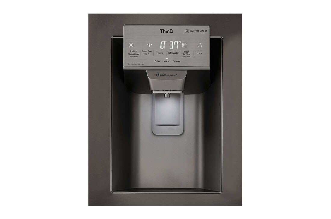 Lg 22 Cu Ft Smart Wi Fi Enabled French Door Counter Depth Refrigerator Lfxc22526d Lg Usa