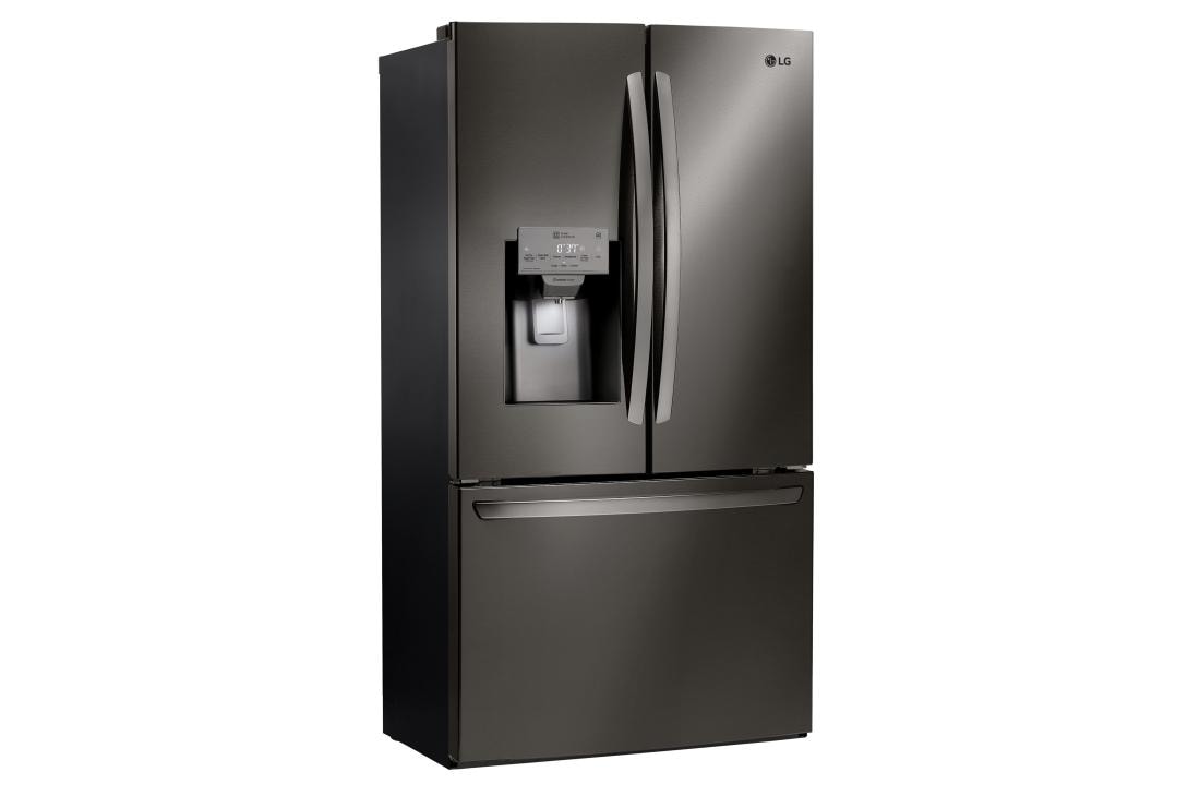 LG 22 cu. ft. Smart wi-fi Enabled French Door Counter-Depth Refrigerator, LFXC22526D, thumbnail 2