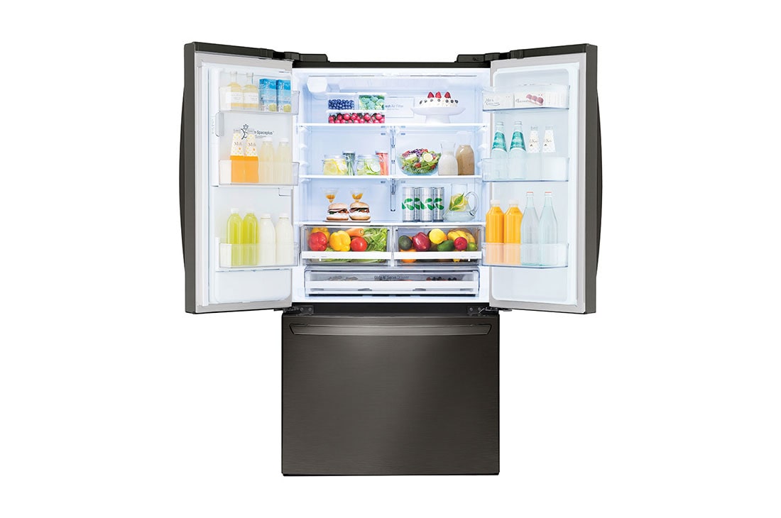LG 22 cu. ft. Smart wi-fi Enabled French Door Counter-Depth Refrigerator, LFXC22526D, thumbnail 5