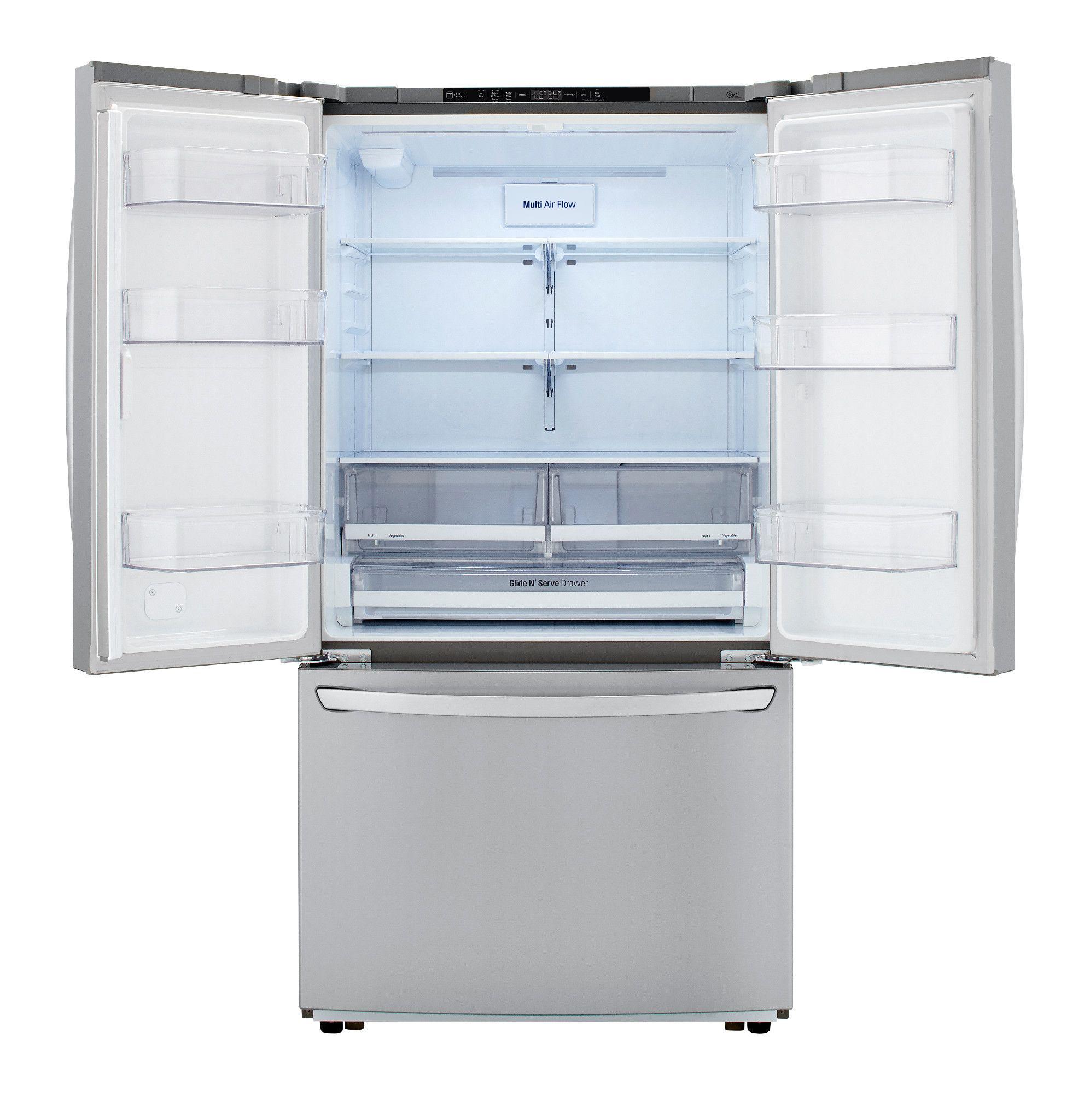 Lg Lfcc22426s 23 Cu Ft French Door Counter Depth Refrigerator Lg Refrigerators Lfcc22426s Thumbnail 4