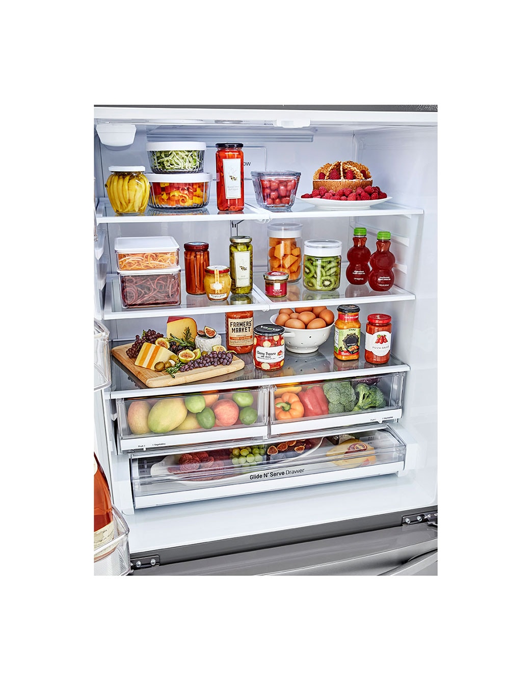 23 cu. ft. French Door CounterDepth Refrigerator (LFCC22426S)