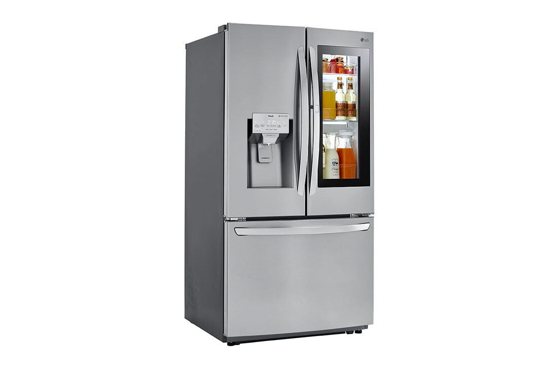 Lg 22 Cu Ft Smart Wi Fi Enabled Instaview Door In Door Counter Depth Refrigerator Lfxc22596s Lg Usa