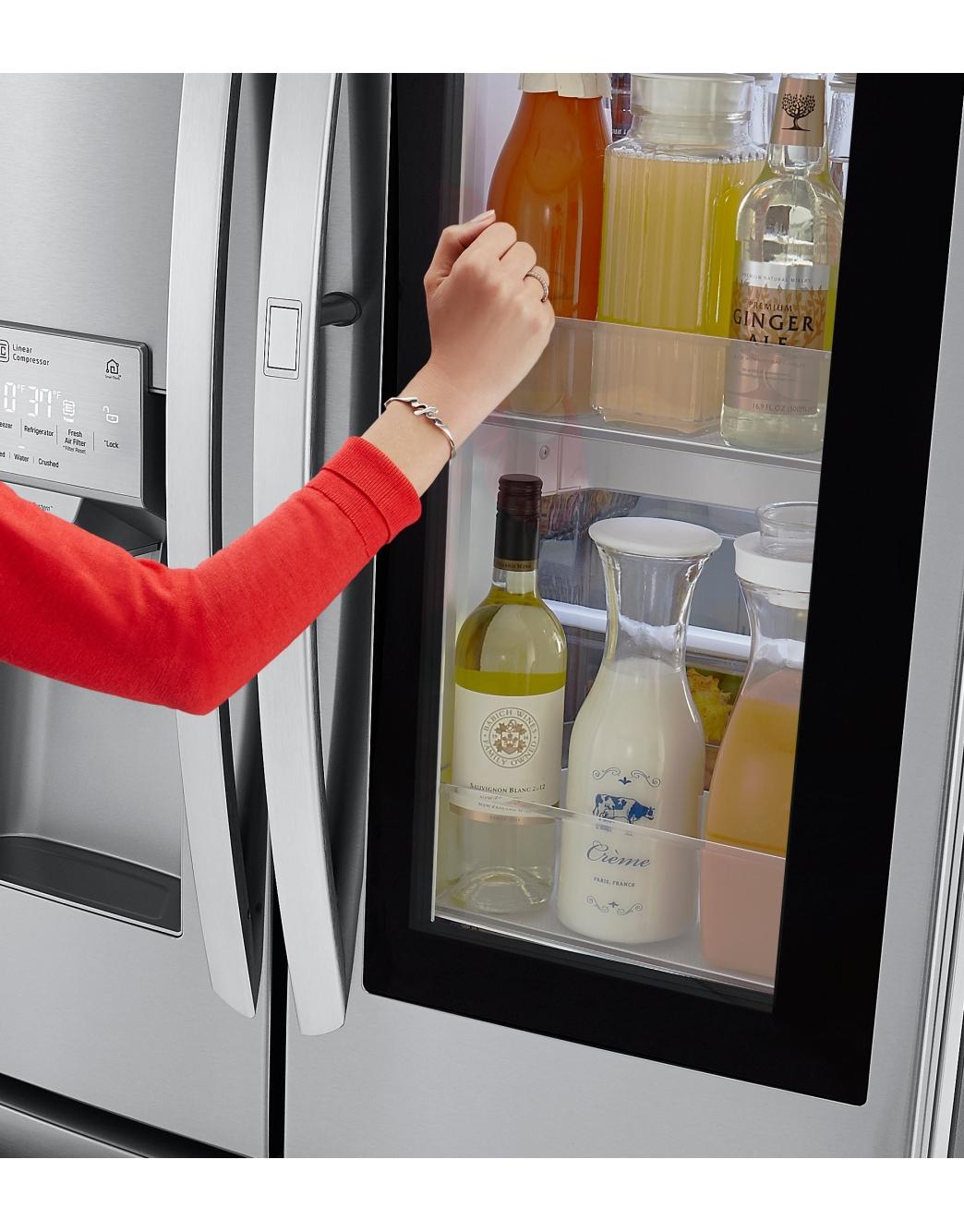 LG LFXC22596S 22 cu. ft. InstaView™ DoorinDoor® CounterDepth Refrigerator LG USA