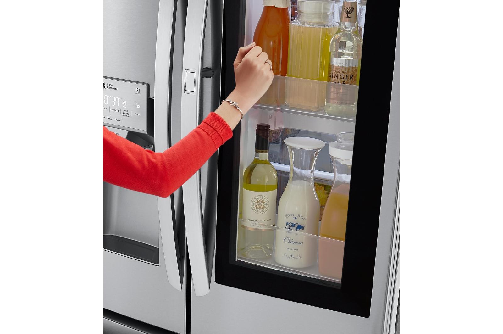 LG LFXC22596S 22 cu. ft. InstaView™ DoorinDoor® CounterDepth Refrigerator LG USA