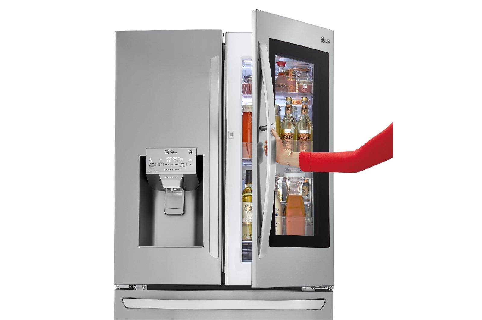 LG LFXC22596S 22 cu. ft. InstaView™ DoorinDoor® CounterDepth Refrigerator LG USA