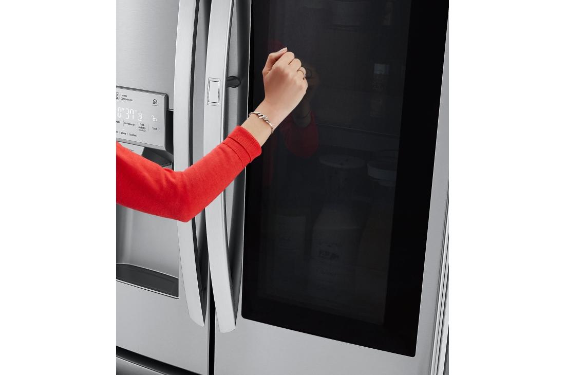 LG 22 cu. ft. Smart wi-fi Enabled InstaView™ Door-in-Door® Counter-Depth Refrigerator, LFXC22596S, thumbnail 8