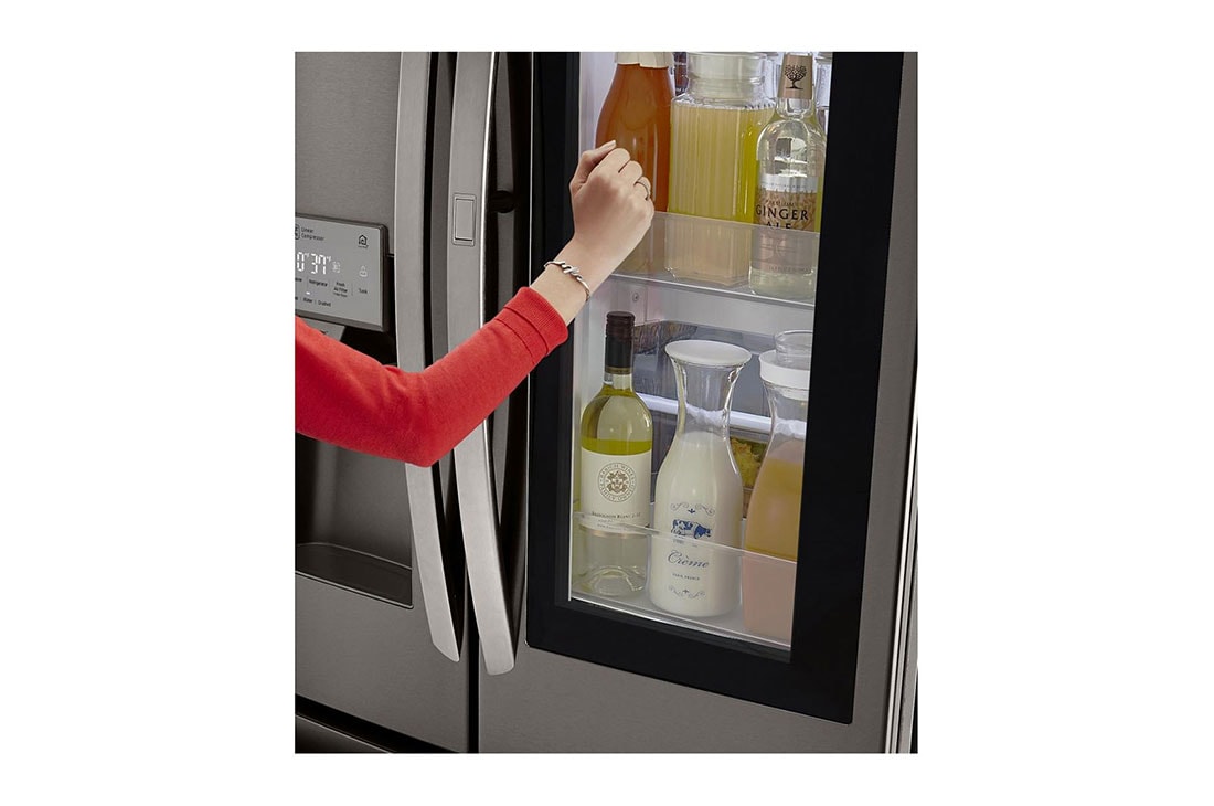 LG 22 cu. ft. Smart wi-fi Enabled InstaView™ Door-in-Door® Counter-Depth Refrigerator, LFXC22596D, thumbnail 7