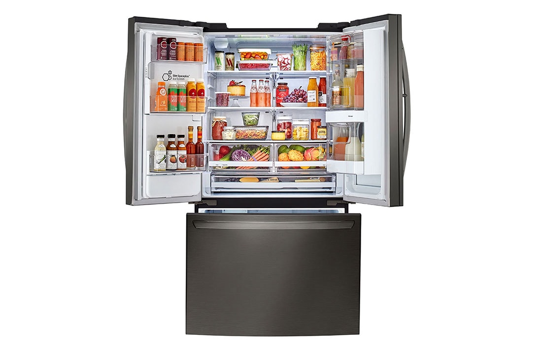 LG 22 cu. ft. Smart wi-fi Enabled InstaView™ Door-in-Door® Counter-Depth Refrigerator, LFXC22596D, thumbnail 10