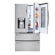 LG 28 cu. ft. Smart wi-fi Enabled InstaView™ Door-in-Door® Refrigerator, 28 cu. ft. Smart wi-fi Enabled InstaView™ Door-in-Door® Refrigerator, LMXS28596S, thumbnail 3