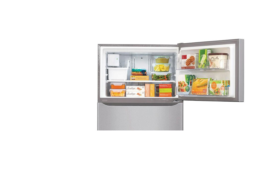 LG 24 cu. ft. Top Freezer Refrigerator, Front view, LTWS24223S, thumbnail 7