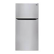 LG 24 cu. ft. Top Freezer Refrigerator, Front view, LTWS24223S, thumbnail 1
