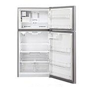 LG 24 cu. ft. Top Freezer Refrigerator, Front view, LTWS24223S, thumbnail 4