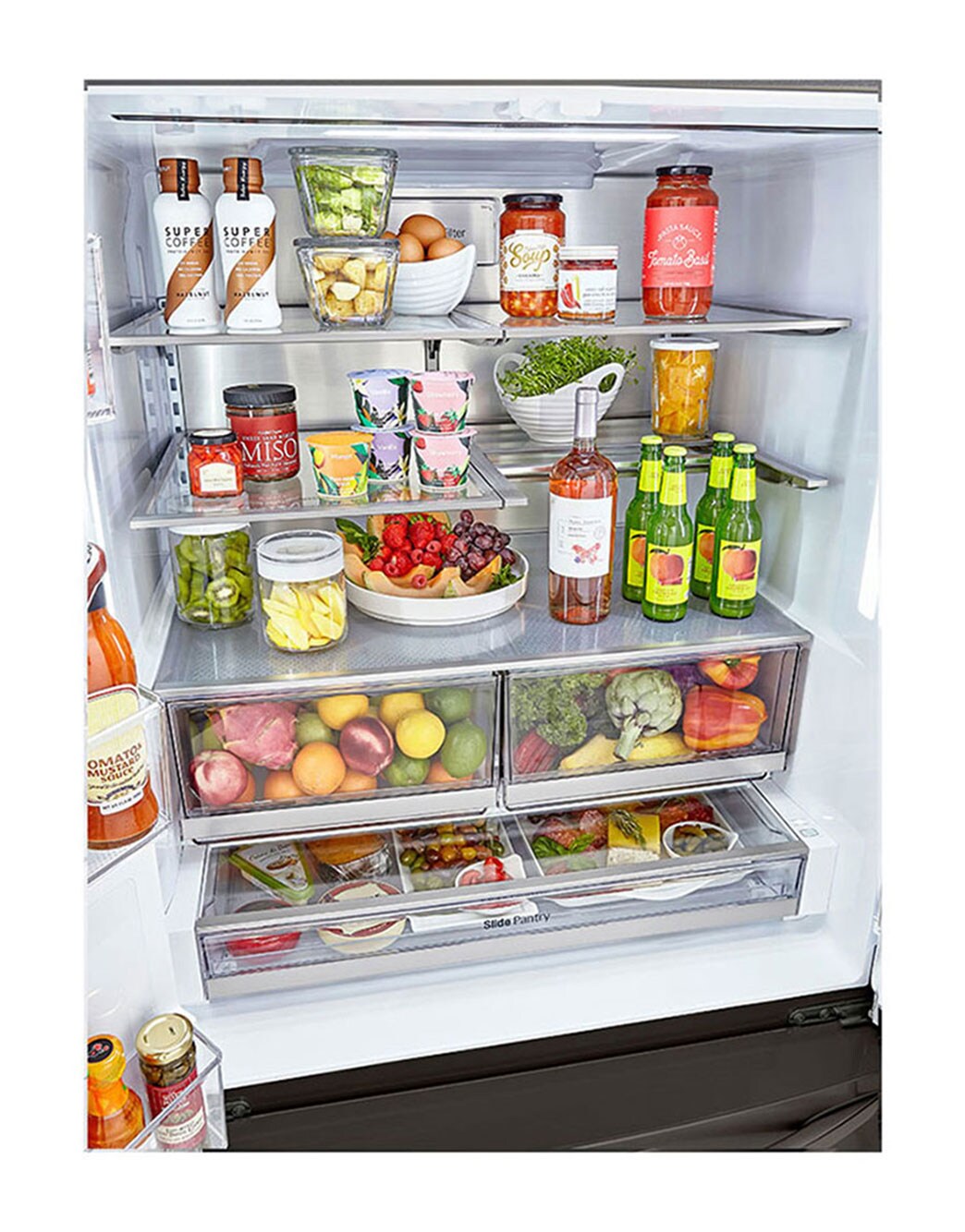 LG LRFXC2406D 24 cu. ft. Smart wifi Enabled French Door CounterDepth