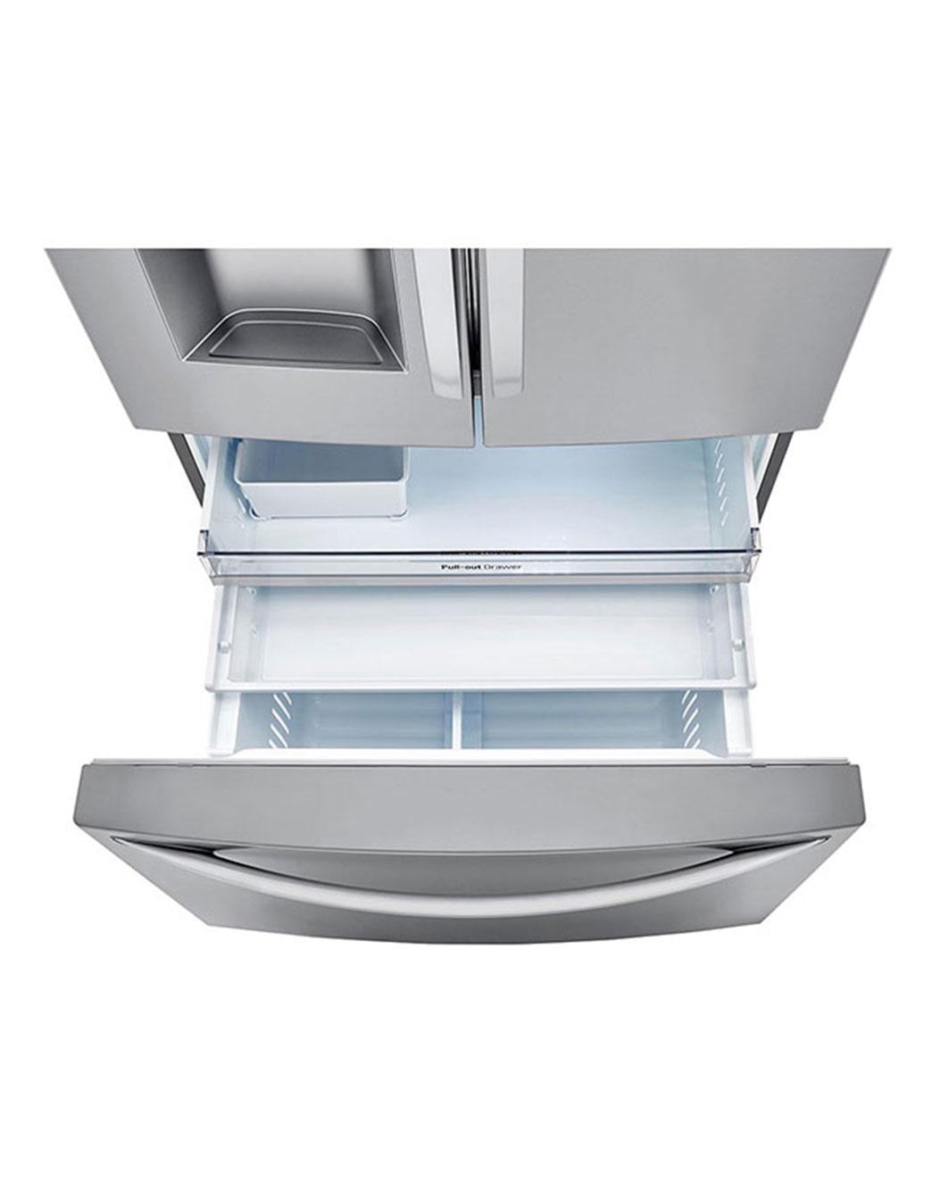 LG LRFXC2406S 24 cu. ft. Smart wifi Enabled French Door CounterDepth