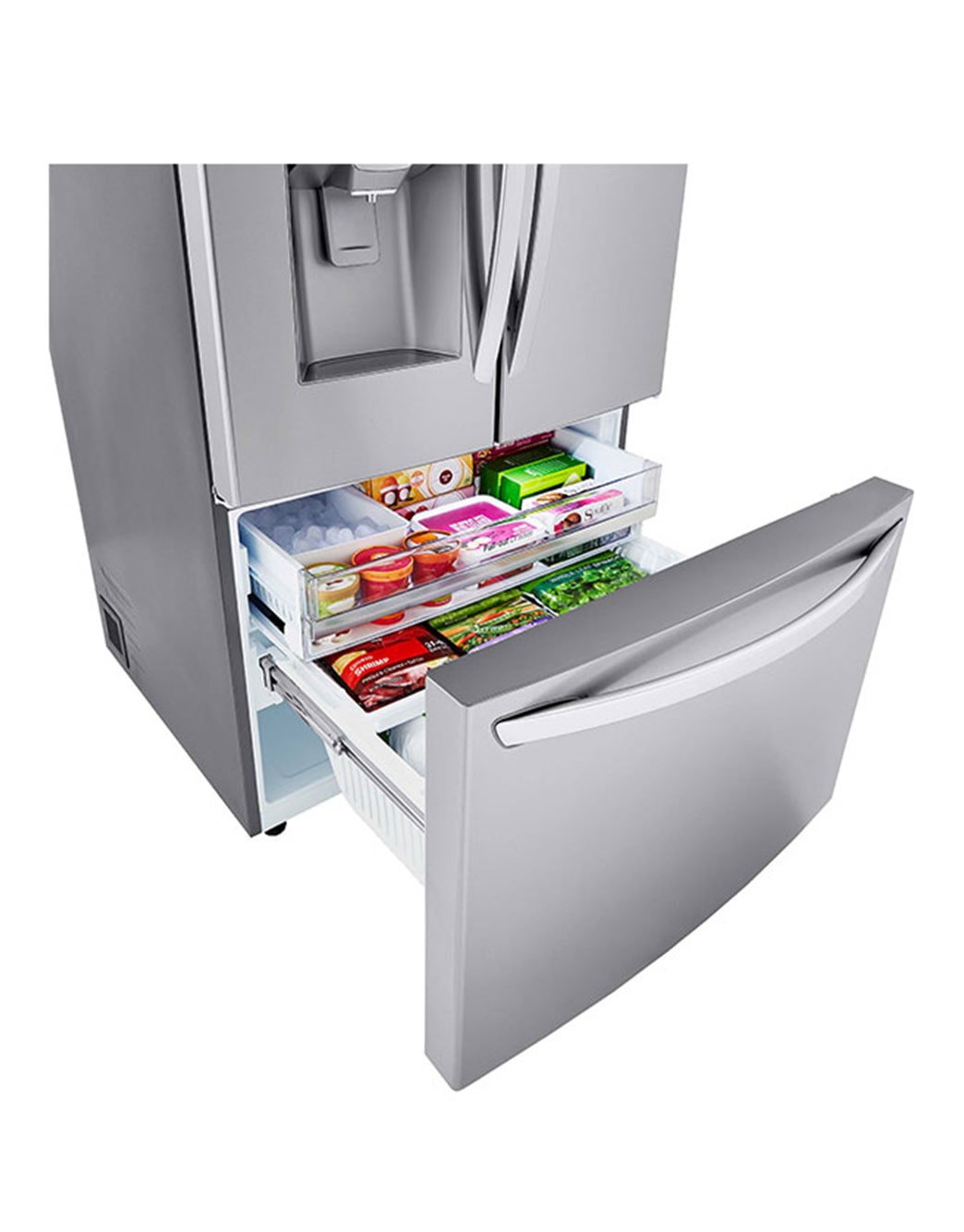 LG LRFXC2406S 24 cu. ft. Smart wifi Enabled French Door CounterDepth