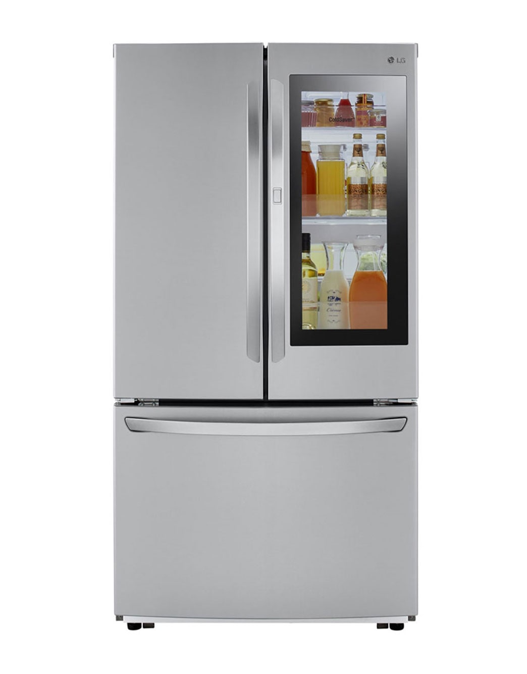 LG LFCS27596S 27 Cu Ft Smart Wi fi Enabled InstaView Door in Door LG LFCS27596S 27 Cu Ft Smart Wi fi Enabled InstaView Door in Door