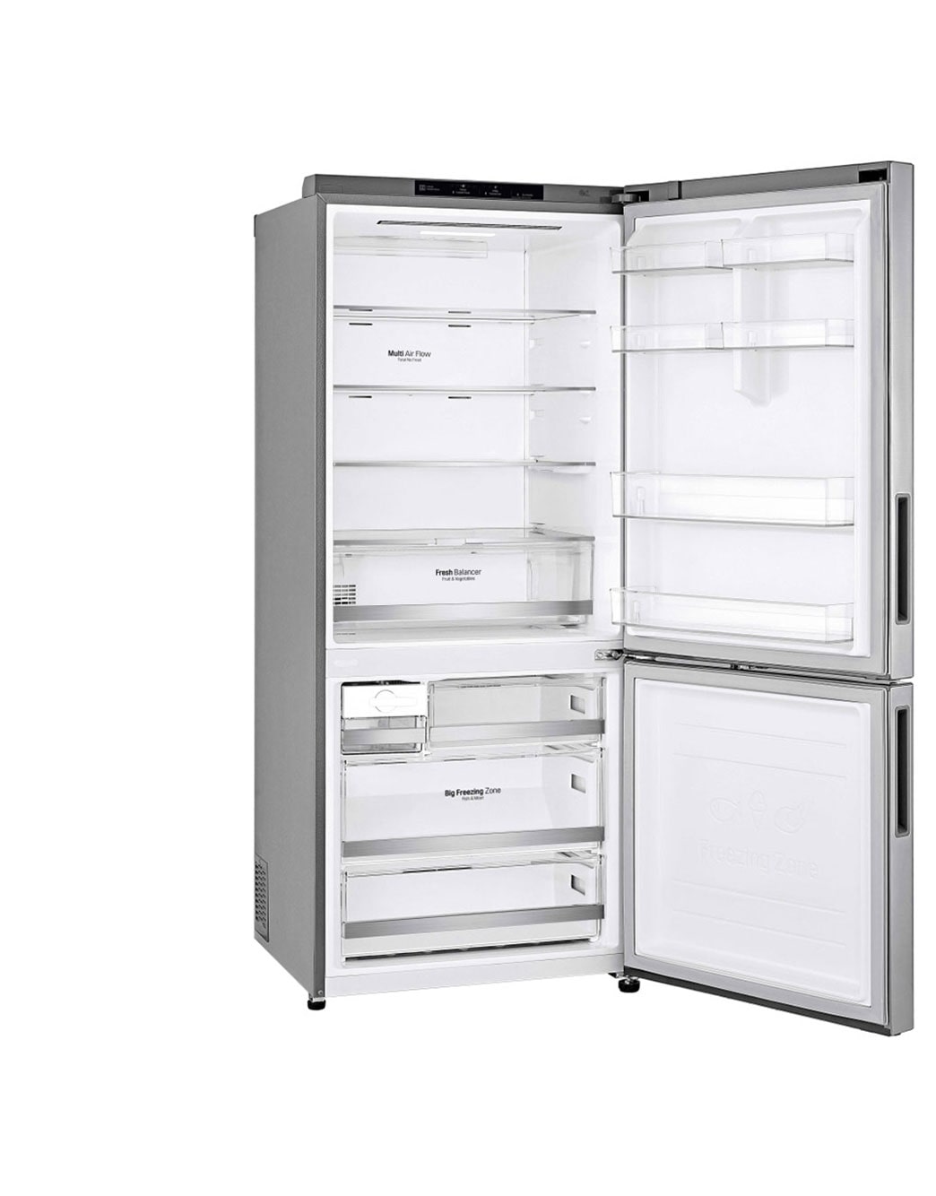 LG 15 cu. ft. Bottom Freezer Refrigerator (LBNC15231V) LG USA