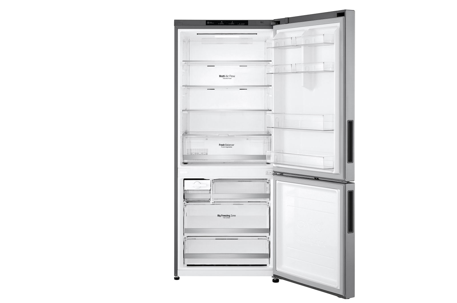 LG 15 cu. ft. Bottom Freezer Refrigerator (LBNC15231V) LG USA