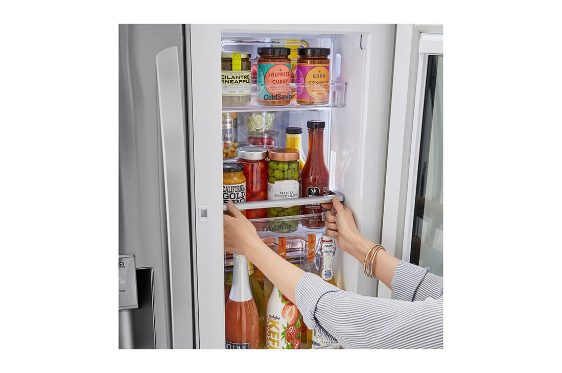  30 cu. ft. Smart wi-fi Enabled InstaView™ Door-in-Door®  Refrigerator with Craft Ice™ Maker : Appliances