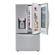 LG 24 cu. ft. Smart wi-fi Enabled InstaView™ Door-in-Door® Counter-Depth Refrigerator with Craft Ice™ Maker, LRFVC2406S, thumbnail 2