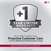 LG 30 cu. ft. Smart wi-fi Enabled InstaView™ Door-in-Door® Refrigerator with Craft Ice™ Maker, PCC Gallery Image Badge, LRFVS3006D, thumbnail 3