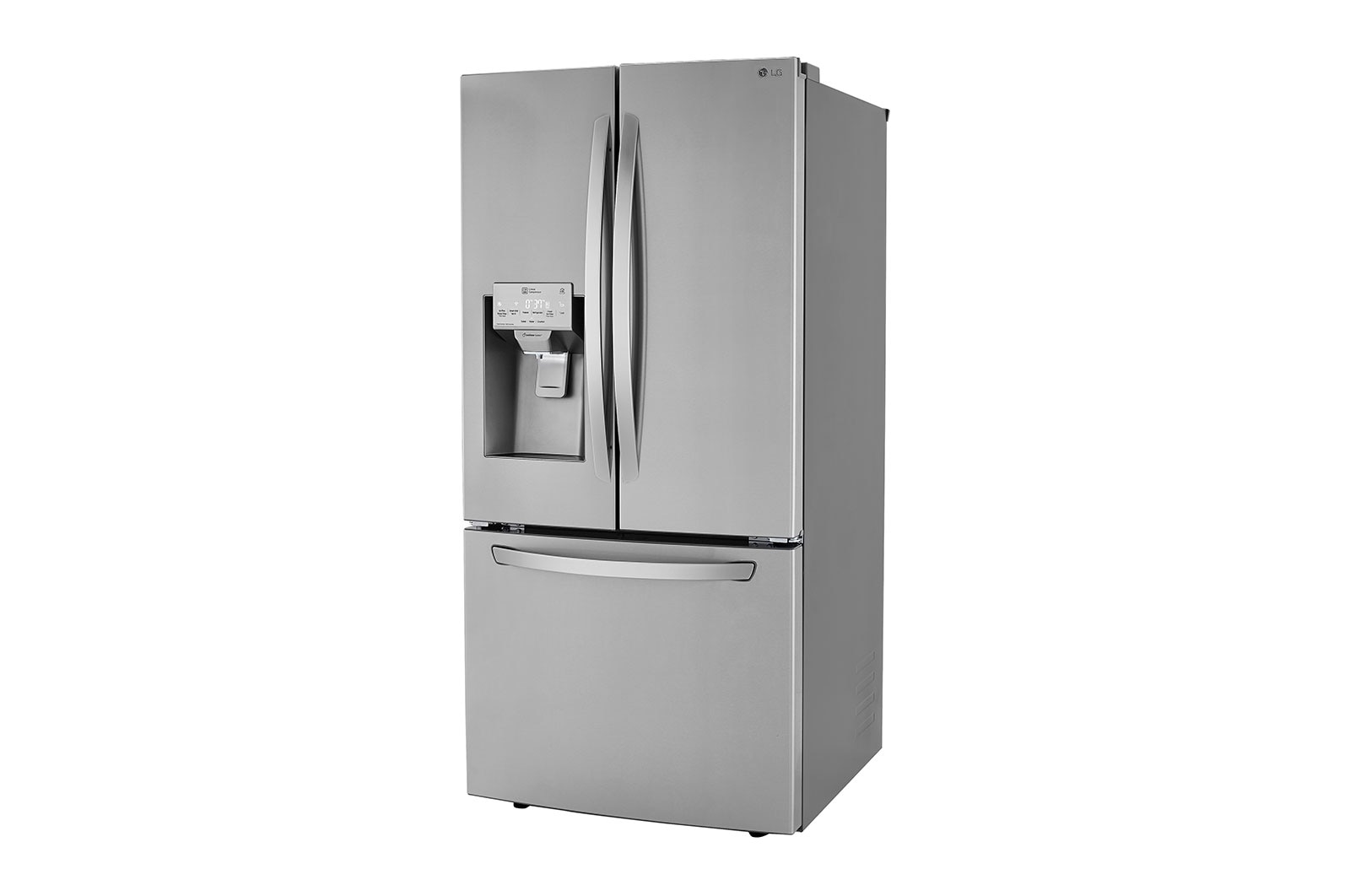LG 25 cu. ft. Smart wiFi Enabled French Door Refrigerator (LRFXS2503S) LG USA