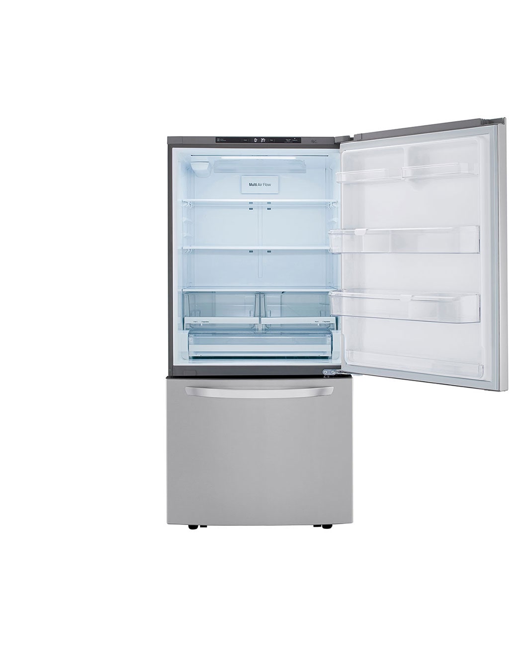 LG 26 cu. ft. Bottom Freezer Refrigerator (LRDCS2603S) LG USA