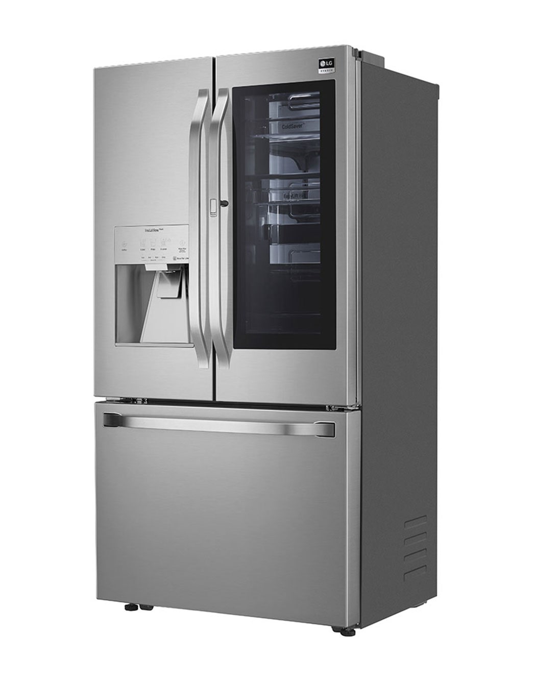 LG SRFVC2406S 24 cu. ft. InstaView™ Refrigerator with Craft Ice™ LG USA