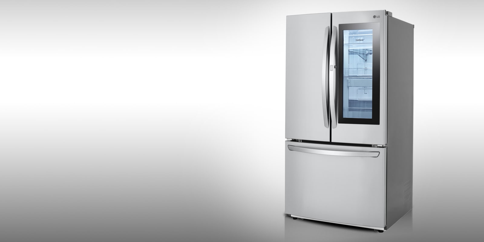 InstaView Refrigerator featuring Door-In-Door