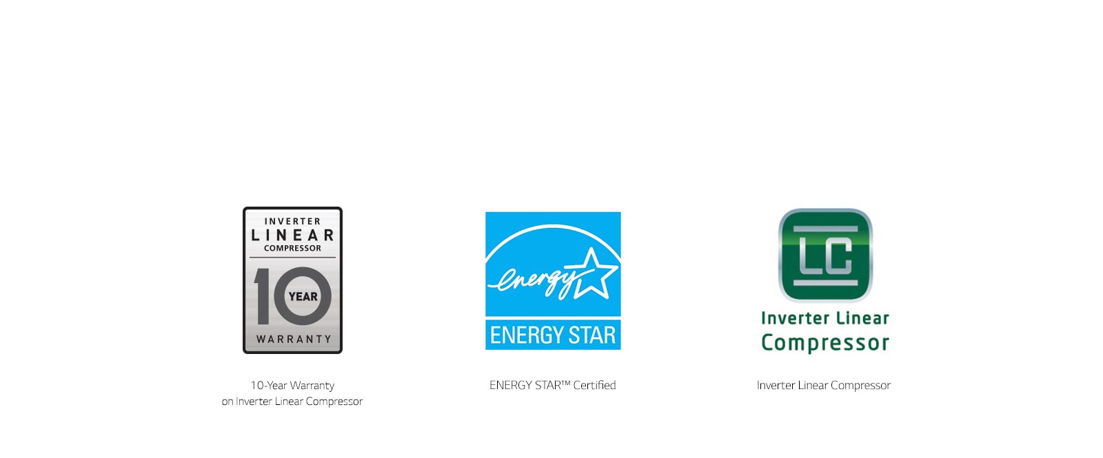 LG refrigerator featuring smart cooling