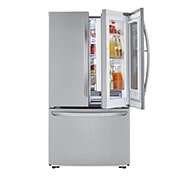 LG 23 cu. ft. InstaView™ Door-in-Door® Counter-Depth Refrigerator, LFCC23596S Door-in-Door Filled 1, LFCC23596S, thumbnail 2