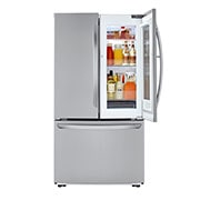 LG 23 cu. ft. InstaView™ Door-in-Door® Counter-Depth Refrigerator, LFCC23596S Door-in-Door Filled 2, LFCC23596S, thumbnail 3
