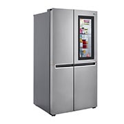 LG 27 cu. ft. Side-By-Side InstaView™ Door-in-Door® Refrigerator , Left Angle Lit, LRSES2706V, thumbnail 4
