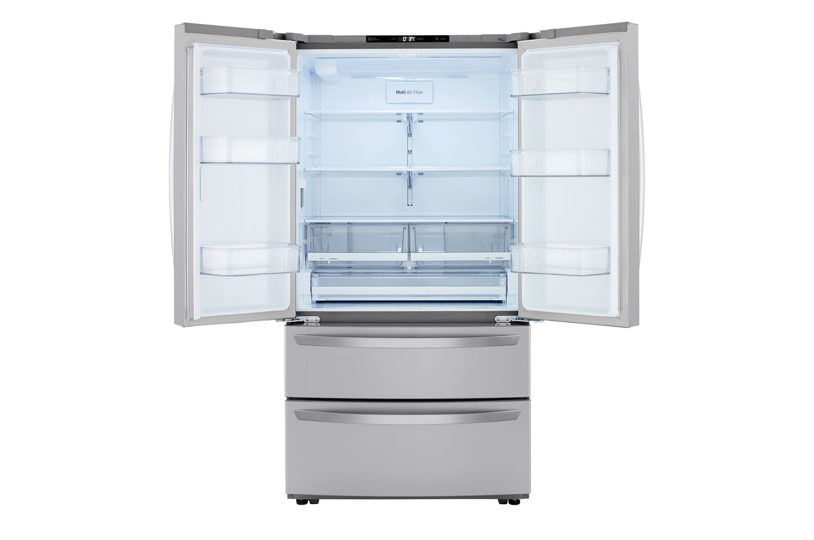 LG LMWS27626S 27 cu. ft. 4Door French Door Refrigerator LG USA