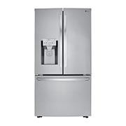 LG 24 cu. ft. Smart wi-fi Enabled Counter-Depth Refrigerator with Craft Ice™ Maker, Front, LRFXC2416S, thumbnail 1