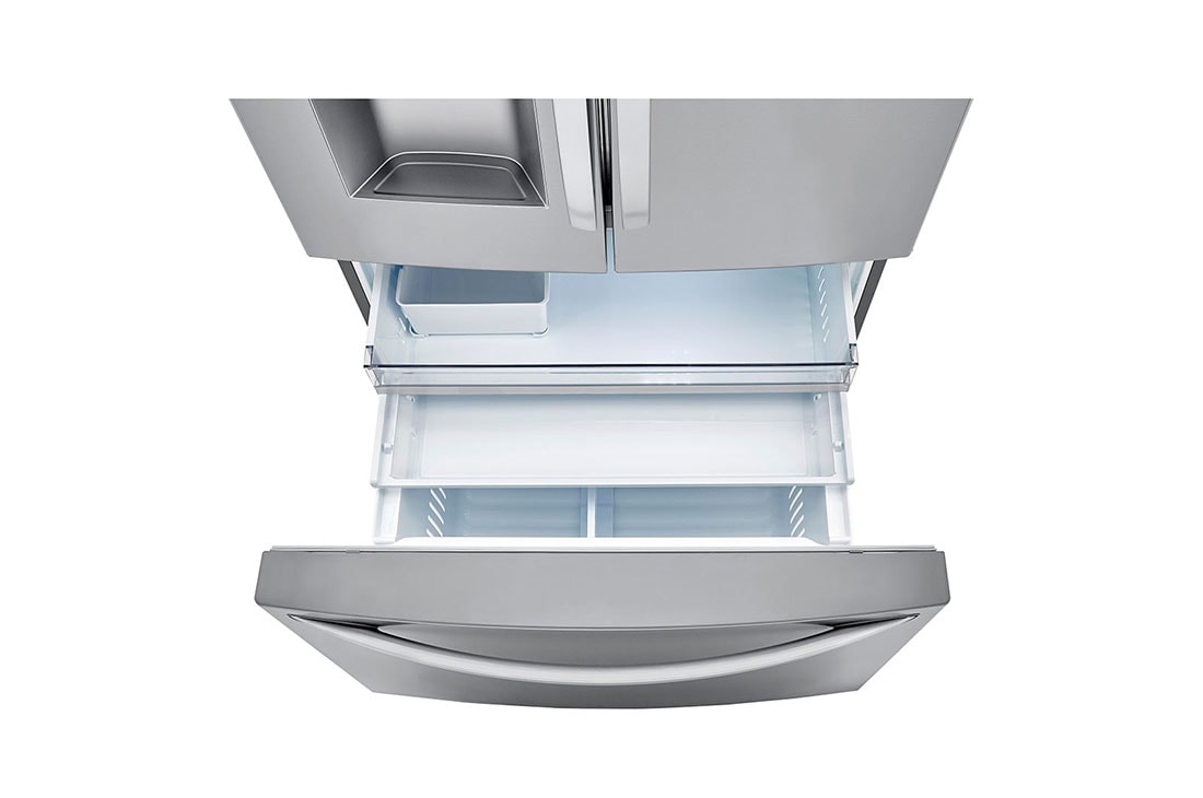 LG 24 cu. ft. Smart wi-fi Enabled Counter-Depth Refrigerator with Craft Ice™ Maker, Freezer Interior, LRFXC2416S, thumbnail 9