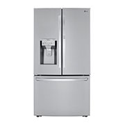 LG 24 cu. ft. Smart wi-fi Enabled Door-in-Door® Counter-Depth Refrigerator with Craft Ice™ Maker, Front, LRFDC2406S, thumbnail 3