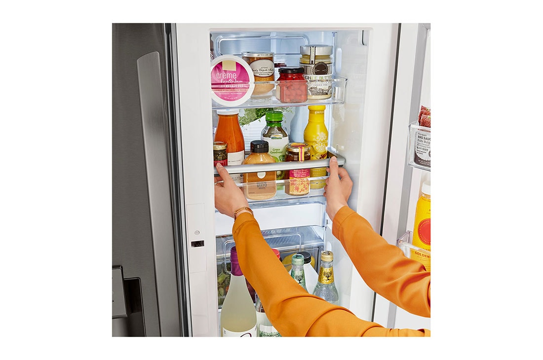 LG 24 cu. ft. Smart wi-fi Enabled Door-in-Door® Counter-Depth Refrigerator with Craft Ice™ Maker, Door-in-Door® Adjustable Bins, LRFDC2406D, thumbnail 8