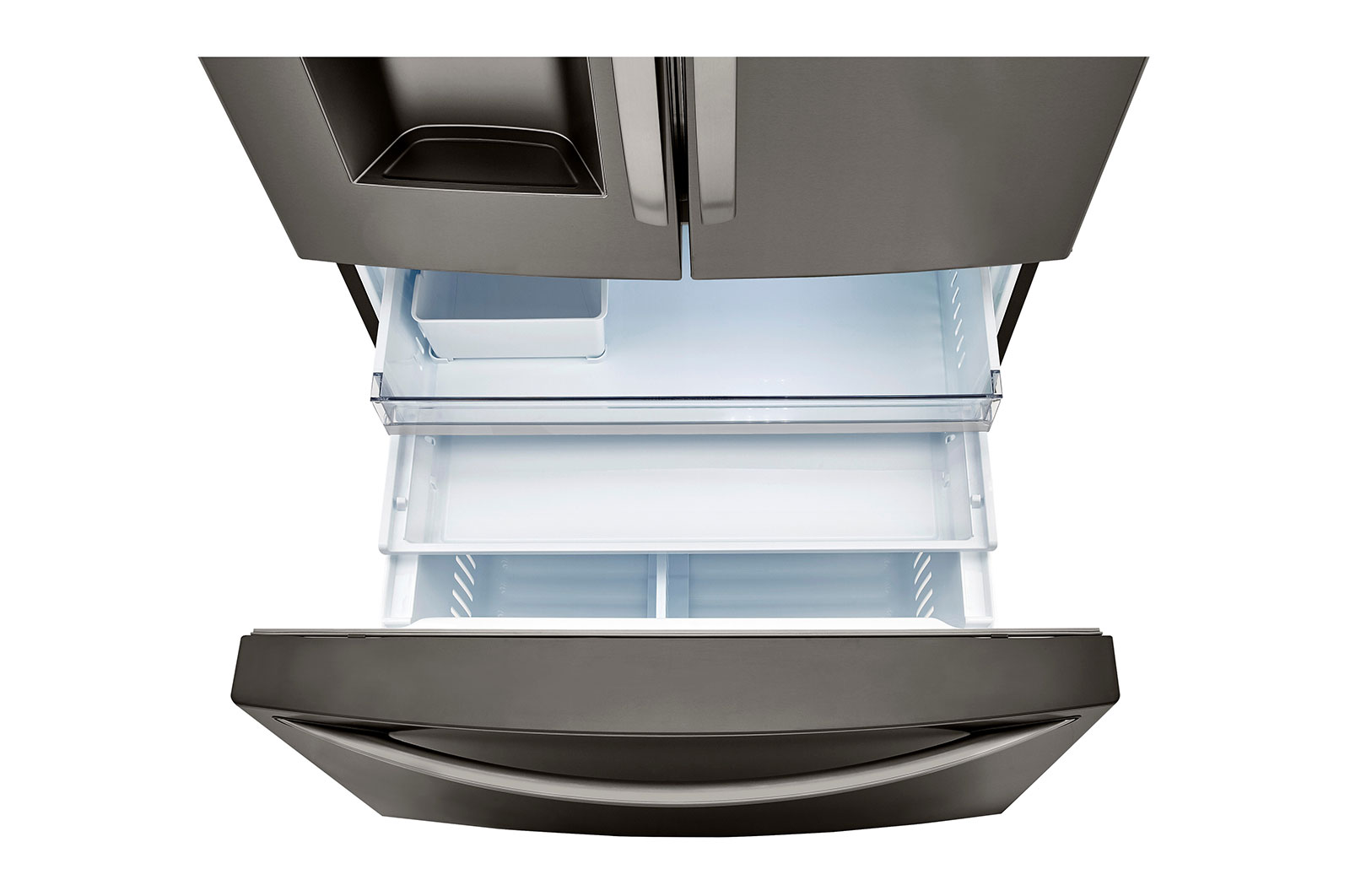 LG 24 cu. ft. Smart wifi Enabled CounterDepth Refrigerator with Craft