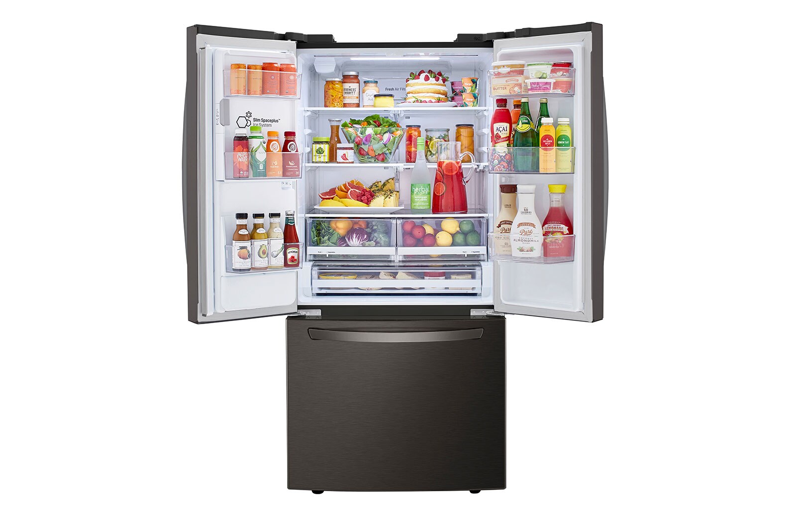 LG LRFXS2503D 25 cu. ft. Smart wiFi Enabled French Door Refrigerator