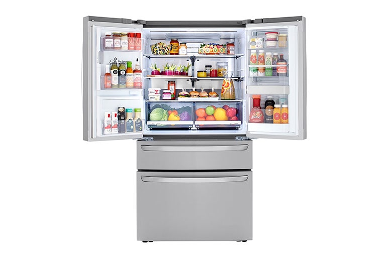 LG LRMDS3006S refrigerator interior capacity