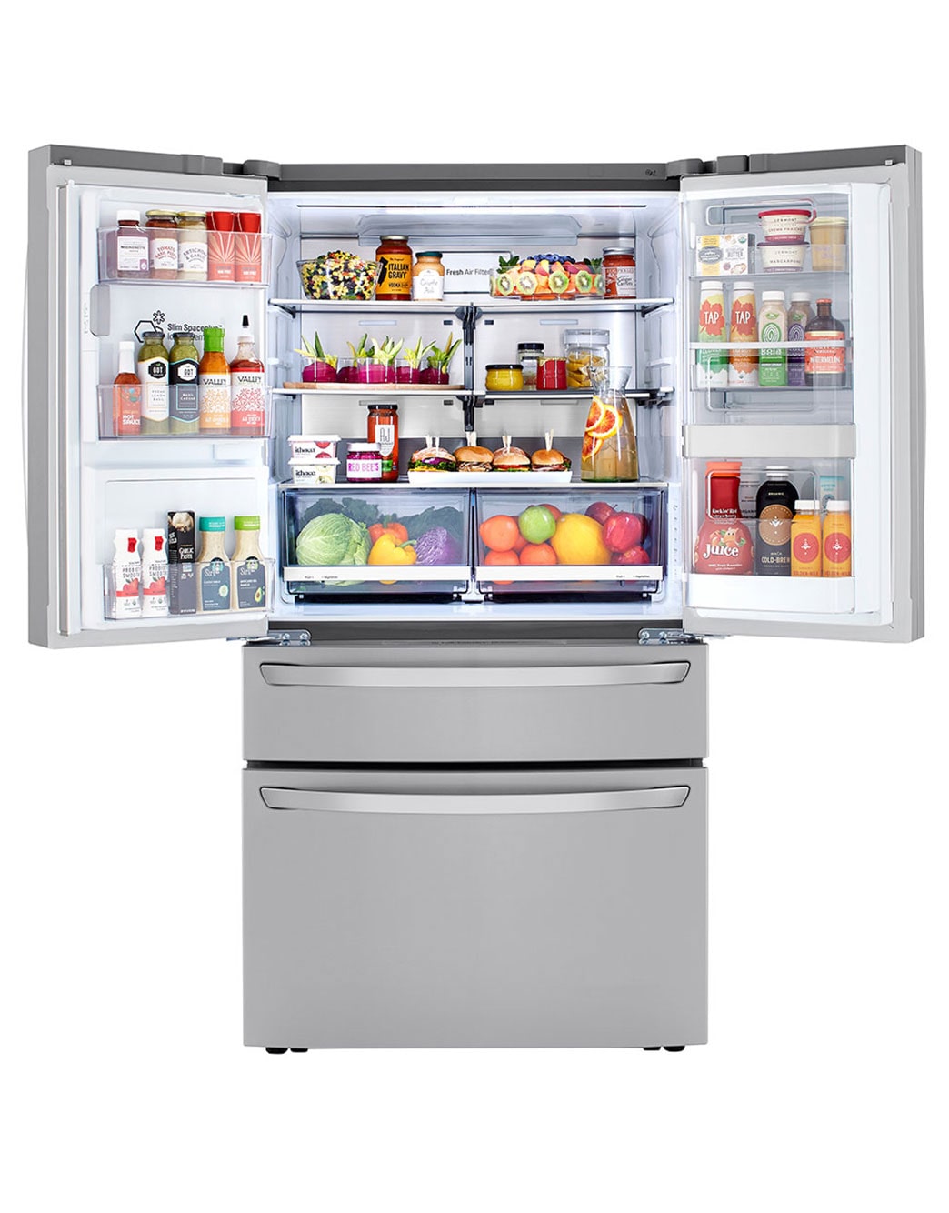 LG LRMDS3006S 30 cu. ft. Smart Refrigerator with Craft Ice™ Maker LG USA