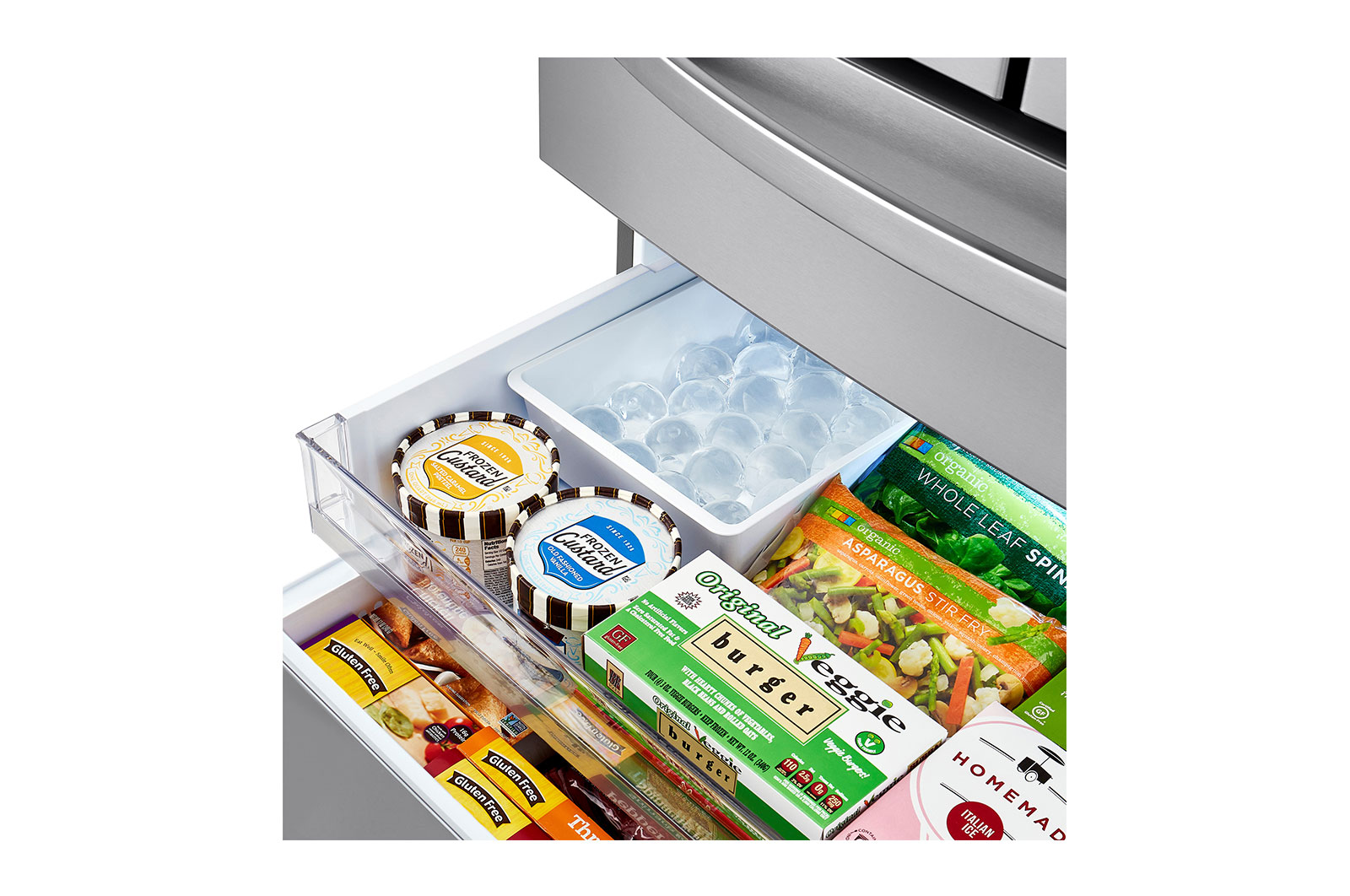 LG LRMDS3006S 30 cu. ft. Smart Refrigerator with Craft Ice™ Maker LG USA
