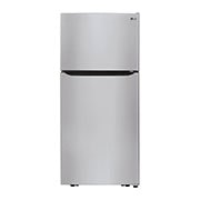 LG 20 cu. ft. Top Freezer Refrigerator, Front, LTCS20030S, thumbnail 1